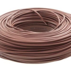 CABLE 1X10MM MARRON