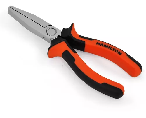 PINZA PUNTA PLANA 6"