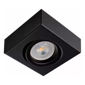 SPOT DICRO SEMIEMB CUAD NEGRO