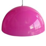 COLGANTE PVC 1/2 ESFERA FUCSIA