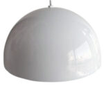 COLGANTE PVC 1/2 ESFERA GRIS