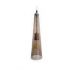 COLGANTE SUPER CONO FUME E27