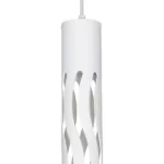 COLGANTE TUBO GU10 30CM BLANCO