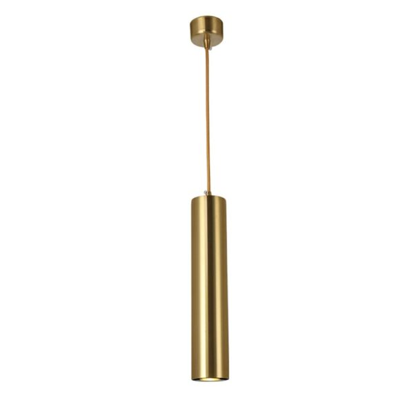 COLGANTE TUBO GU10 30CM ORO M.