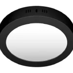 PLAFON 24W MARCO NEGRO 3000K