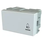 PULSADOR UNIP PLATINUM BLANCO