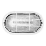 TORTUGA MET OVAL C/REJAS BCO