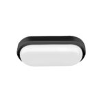 TORTUGA OVAL NEGRA 12W 6500K