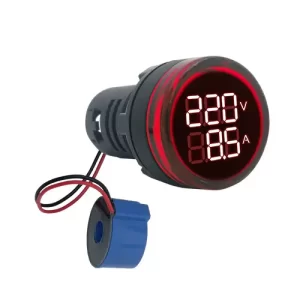 MINI VOLT-AMPERIM DIGITAL ROJO