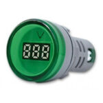 MINI VOLTIMETRO DIGITAL VERDE